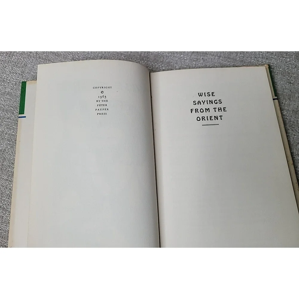 The Sayings of Confucius & Wise Sayings from the‎ Orient Books Vintage